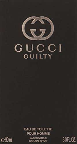 Gucci Guilty by Gucci for Men Eau de Toilette Spray, Fl Oz (Pack of )