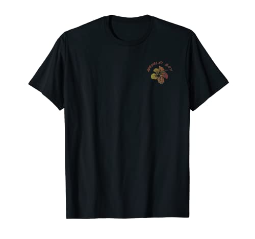 Hanalei Bay Kaua'i Island Hawaiian Beach Vintage Retro Surf T Shirt