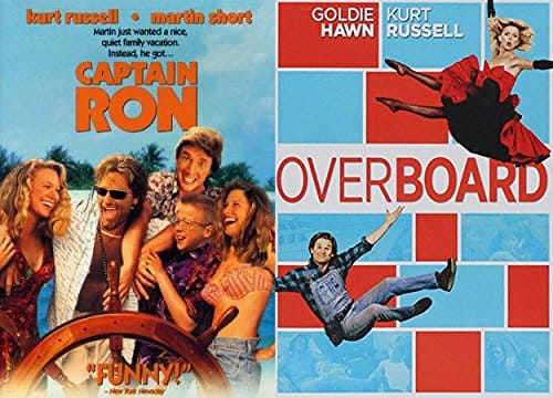 Kurt Russell & Goldie Hawn DVD Comedy Bundle Overboard & Captain Ron