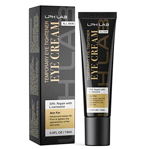 LPH LAB Temporary Eye Tightener Eye Cream, Instant Reduces Under Eye Bags, Dark Circles&Puffiness, Anti Aging Fine Lines, Firm That Delicate Skin Under Your Eyes oz