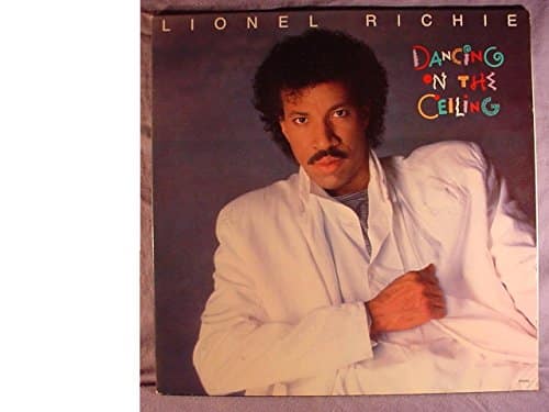 Lionel Richie Mint  NM Stereo Lp & Original Gate fold Cover & Lyric Sheet Inner Sleeve   Dancing On The Ceiling   Motown Records