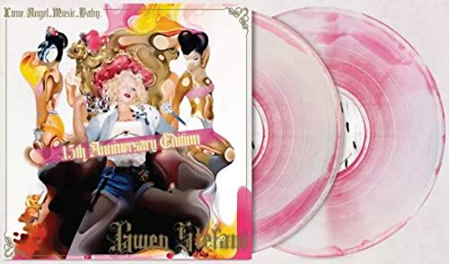 Love.Angel.Music.Baby.   Exclusive Limited Edition Hot Pink & White Swirl Colored x Vinyl LP (Only Copies Pressed Worldwide)