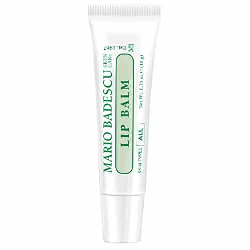 Mario Badescu Moisturizing Original Lip Balm for Dry Cracked Lips, Infused with Coconut Oil and Shea Butter, Ultra Nourishing Lip Care Moisturizer for Soft, Smooth and Supple Lips, Oz