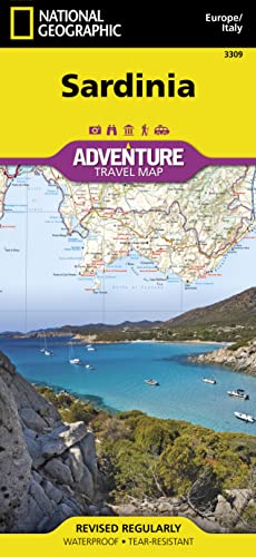 Sardinia Map [Italy] (National Geographic Adventure Map, )