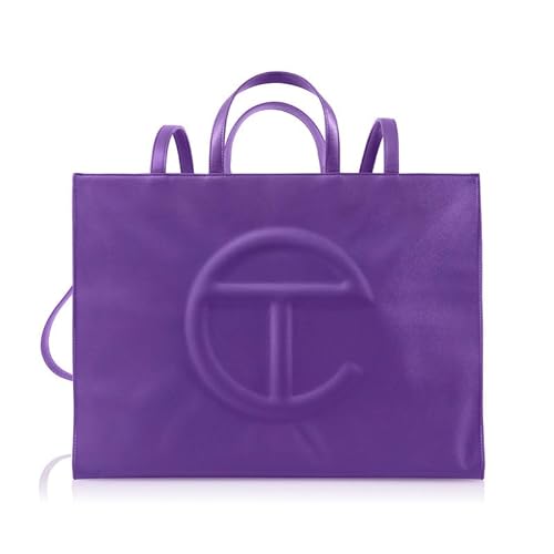 TELFAR Large Shopping Bag   Purple