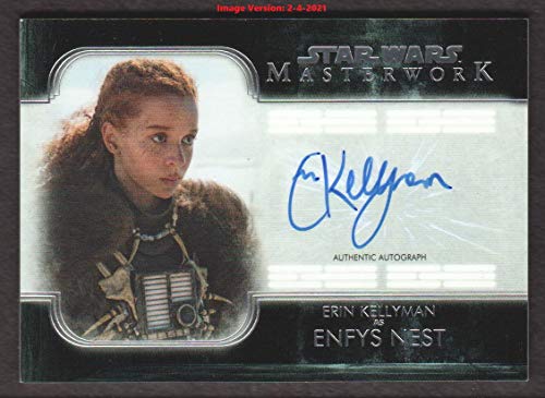 Topps SW Masterwork Autograph Trading Card #A EK Erin Kellyman as Enfys Nest Auto