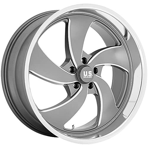 US Mag PC UDESPERADO Anthracite Wheel Milled (x inches x mm, mm Offset)