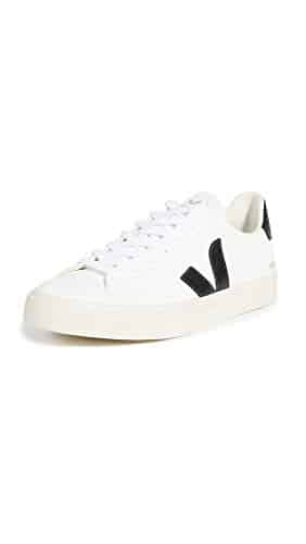 Veja Men's Campo Sneaker, Extra WhiteBlack, edium US