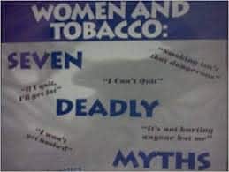 Women And Tobacco     Seven Deadly Myths    Featuring Christy Turlington    DVD