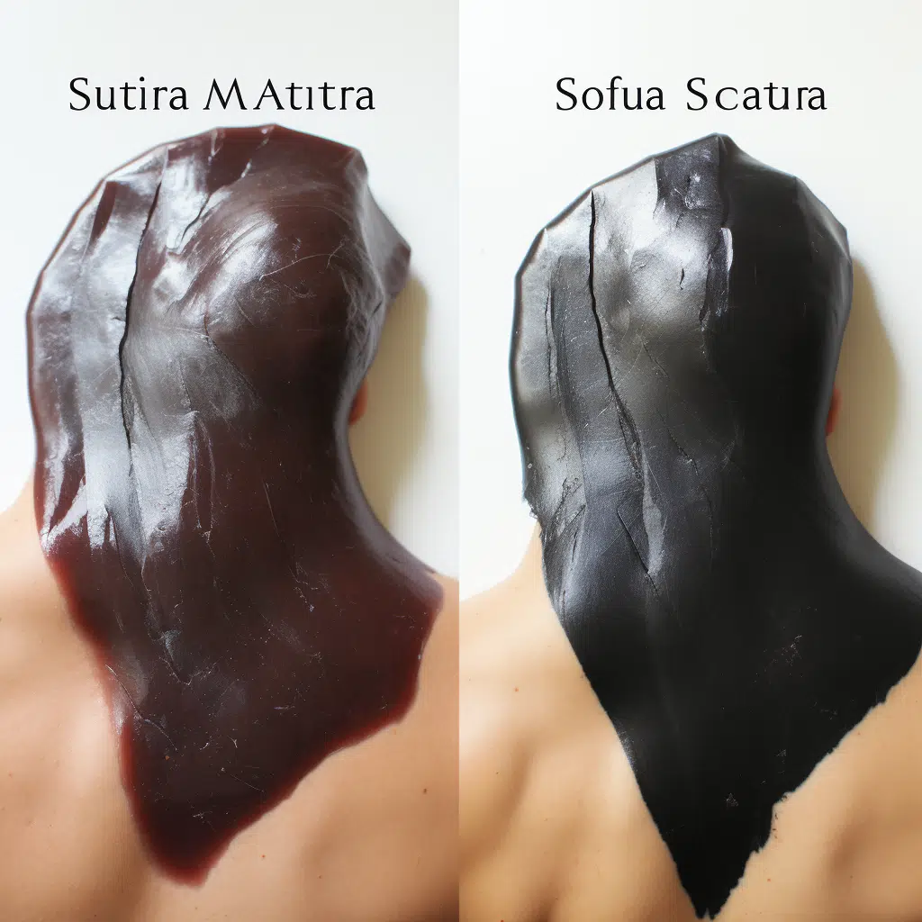 gua sha before and after