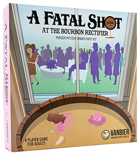 A Fatal Shot, a Derby Themed Murder Mystery Dinner Party Game for Adult Players