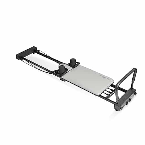 AeroPilates Reformer   Pilates Reformer Workout Machine for Home Gym   Pilates Reformer with Resistance Cords   Up to lbs Weight Capacity