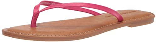 Amazon Essentials Women's Thong Sandal, Bright Pink,
