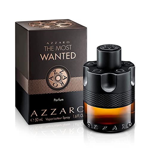 Azzaro The Most Wanted Parfum   Intense Mens Cologne   Spicy & Sensual Fragrance for Date   Lasting Wear   Irresistible Luxury Perfumes for Men, Fl. Oz