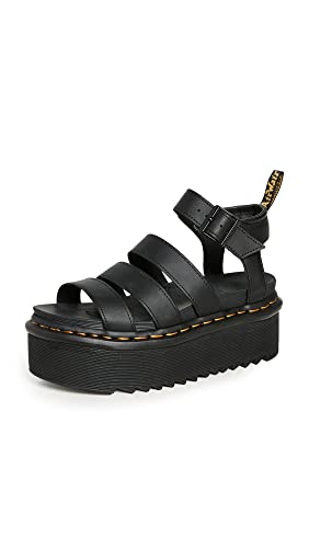Dr. Martens Women's Blaire Quad Fisherman Sandal, Black,