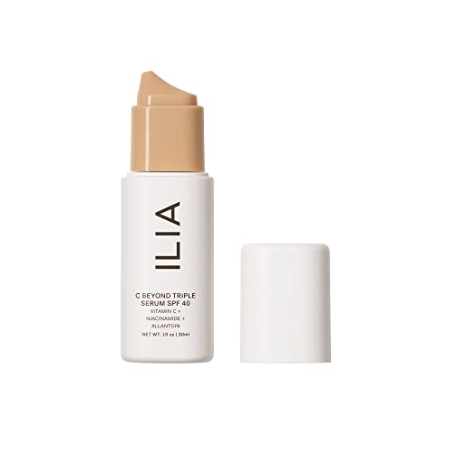 ILIA   C Beyond Triple Serum SPF  Non Toxic, Cruelty Free, Clean Beauty (Translucent Tone )