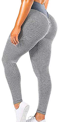 JGSButt Lifting Leggings for Women Tummy Control Tiktok Workout Yoga Pants High Waisted Scrunch Booty Gym Tights