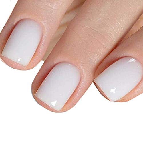 MEMEDA Gel Nail Polish, Milky White Nude Gel Polish, fl oz