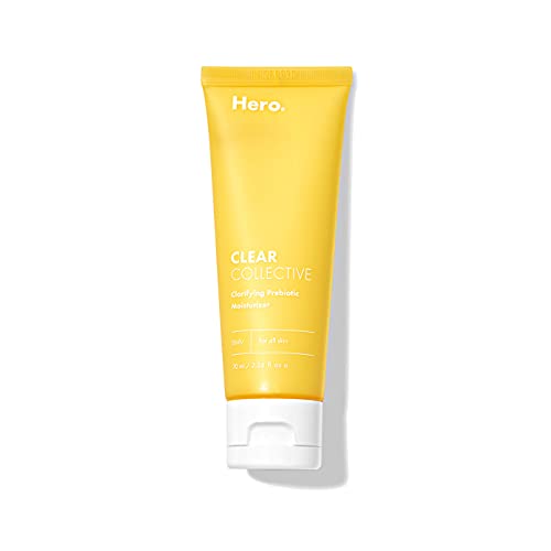 Mighty Patch Clear Collective Clarifying Prebiotic Moisturizer from Hero Cosmetics   Hydrating Daily Face Moisturizer to Purify, Smooth and Soften Skin (fl oz)