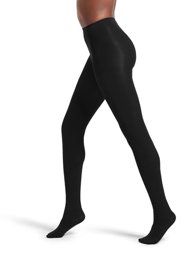 No nonsense womens Super opaque Control top tights, Black, XX Large US