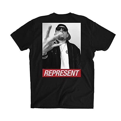 Represent Ltd. Nate Diaz West Coastin' Signature Tee [Black] Limited Edition (as, Alpha, x_l, Regular, Regular)