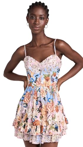 AGUA BENDITA Women's Isadora Dress, Multicolor, S