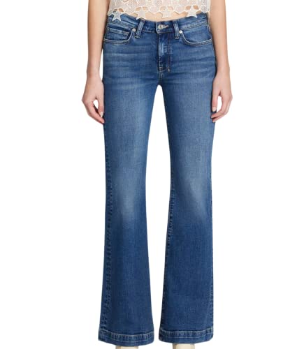 For All Mankind Women's Dojo Jeans, Dark New York