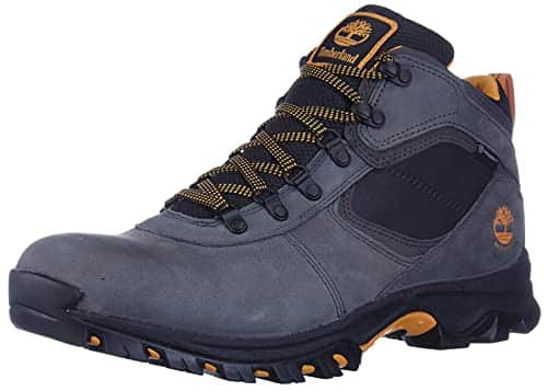 Timberland Men's Anti Fatigue Hiking Waterproof Leather Mt. Maddsen Boot, Medium Grey Nubuck,