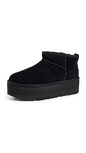 UGG Women's Classic Ultra Mini Platform Boot, Black,