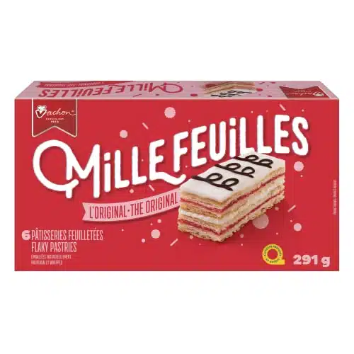 Vachon Mille Feuilles Box Of Flaky Pastries Snack Cakes Ounces Made in Quebec