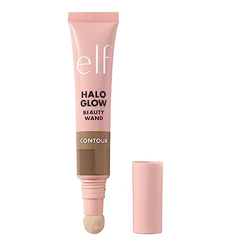 e.l.f. Halo Glow Contour Beauty Wand, Liquid Contour Wand For A Naturally Sculpted Look, Buildable Formula, Vegan & Cruelty free, FairLight