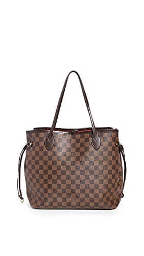 Louis Vuitton Women's Pre Loved Neverfull Mm Damier Ebene Bag, Brown, One Size
